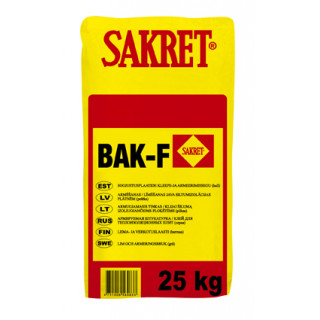 Sakret BAK-F  - Армирующий состав/клей для теплоизоляционных плит (для работы при пониженных температурах)