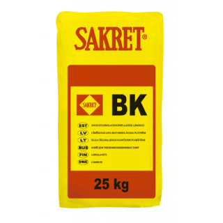 Sakret BK - Клеющий раствор для теплоизоляционных плит 