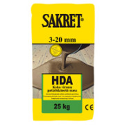 Sakret HDA - Самонивелирующаяся массa для деревянного пола 3-20  мм