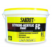 Sakret FC - Матовая стирол-акриловая краска для фасадов и цоколей