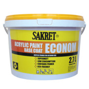 Sakret Econom - Акриловая грунтовочная краска для внутренних работ